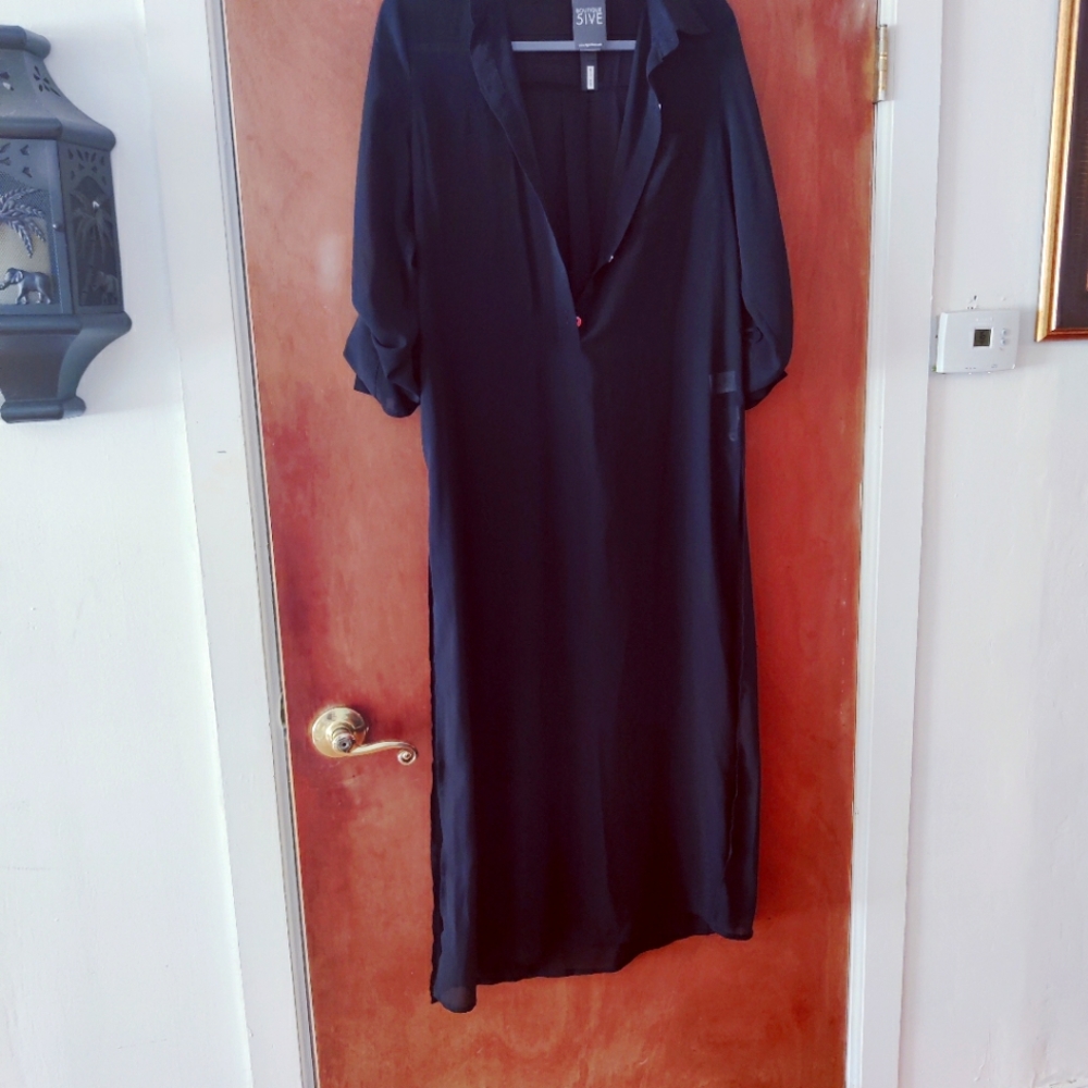 Boutique 5 coverup shirt dress